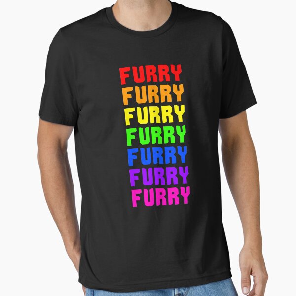 Item preview, Rainbow Furry Pride Text designed and sold by zfox.