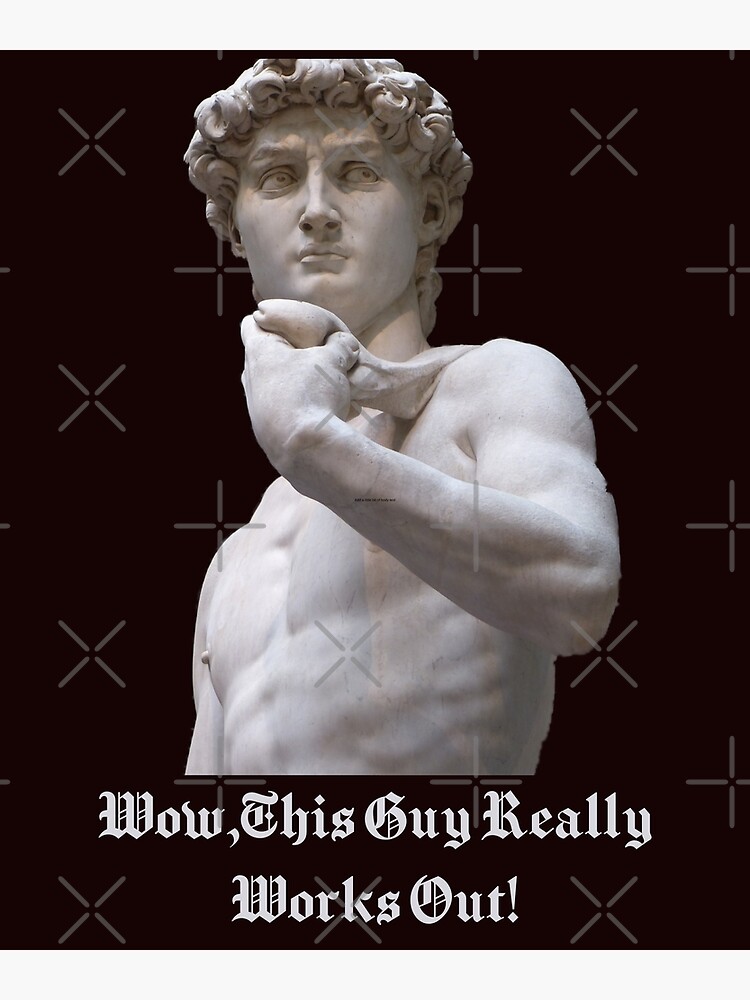 " Michelangelo's David Naked Statue " Photographic Print for Sale by joseech | Redbubble