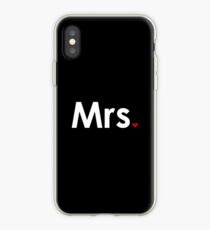 Couple - Mrs. Heart (Dark Edition) iPhone Case