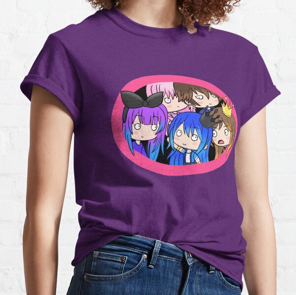 Roblox Youtuber T Shirts Redbubble - purple hair roblox youtuber