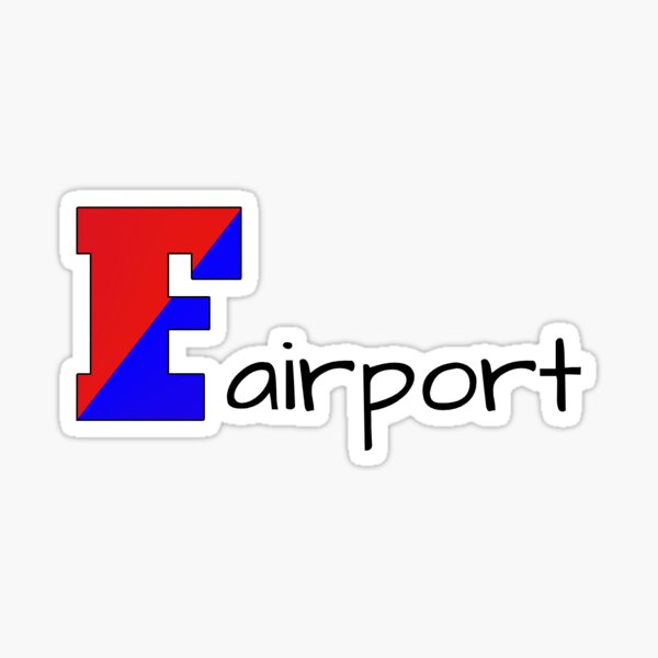 fairport sticker Sticker