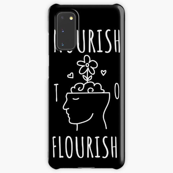 Nourish to Flourish (White) Samsung Galaxy Snap Case