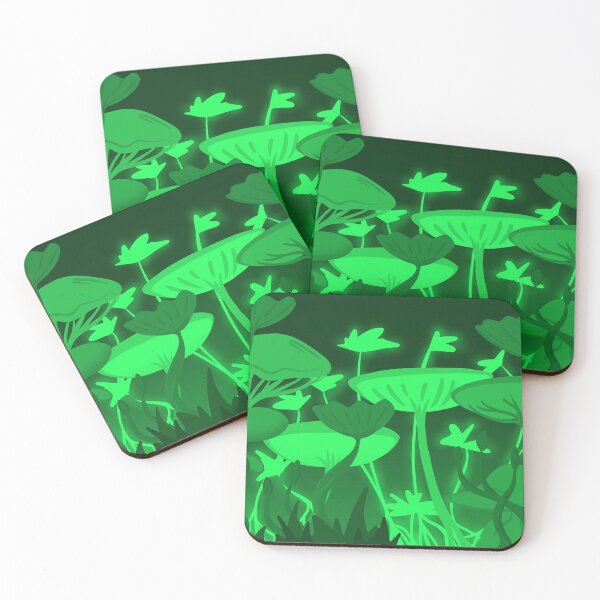 Item preview, Glowing Mushrooms designed and sold by Krystal  Thomas.