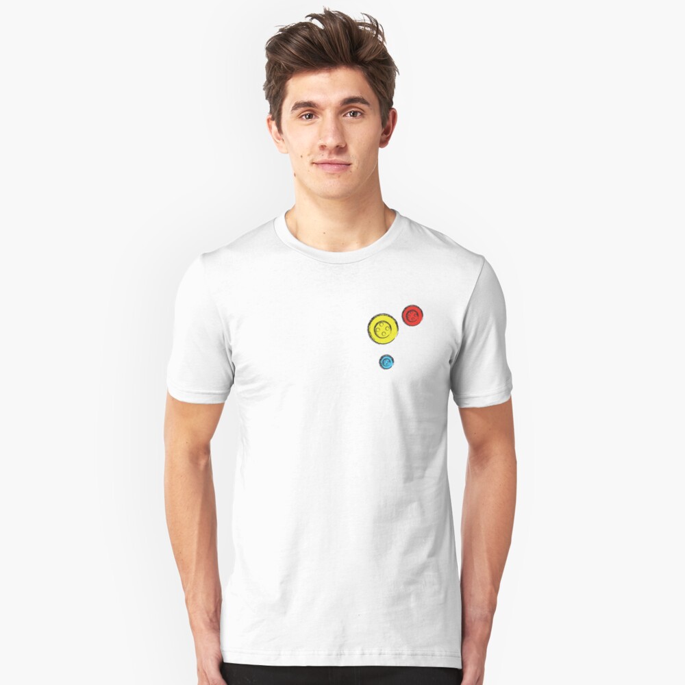 Buttons Slim Fit T-Shirt