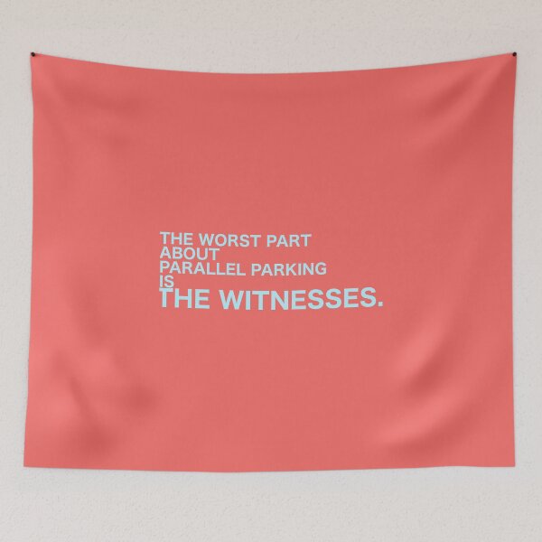 Item preview, The Worst Part About Parallel Parking is The Witnesses designed and sold by luisp96.