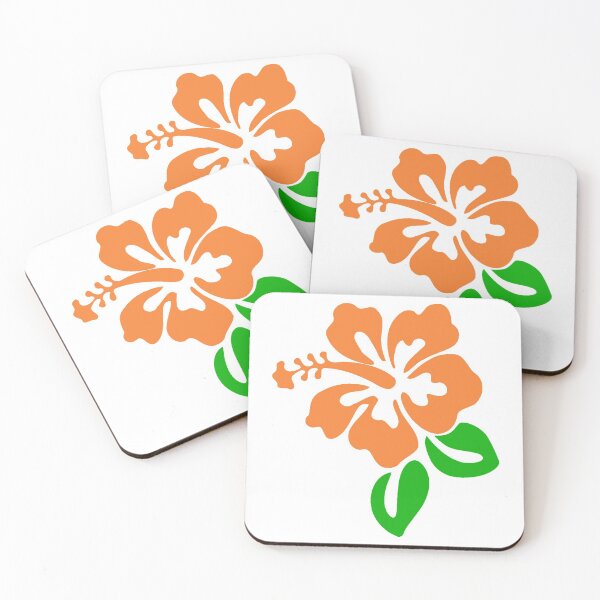 Item preview, Orange Hawaiian Hibiscus designed and sold by dadthebubblegut.