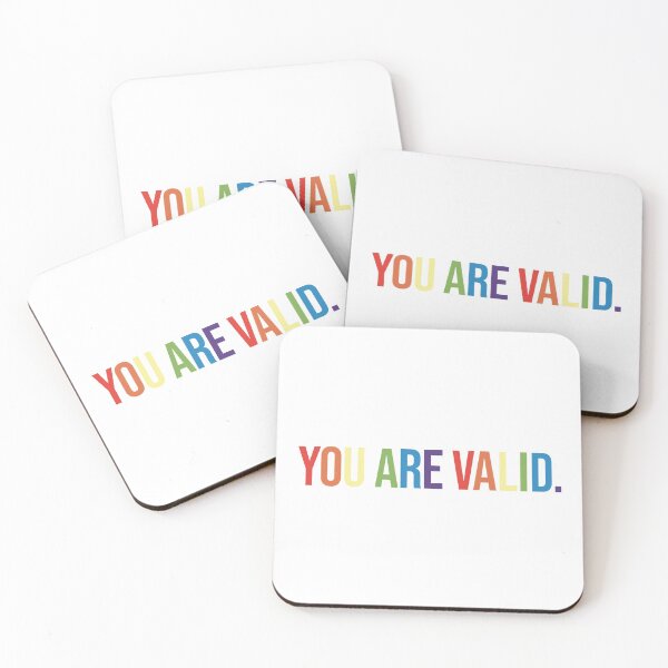 Item preview, You Are Valid designed and sold by Hobbit-Goddess.