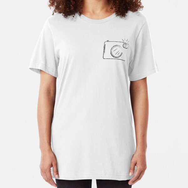 Camera Slim Fit T-Shirt