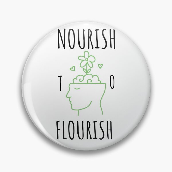 Item preview, Nourish to Flourish (Black/Green) designed and sold by lillianya.