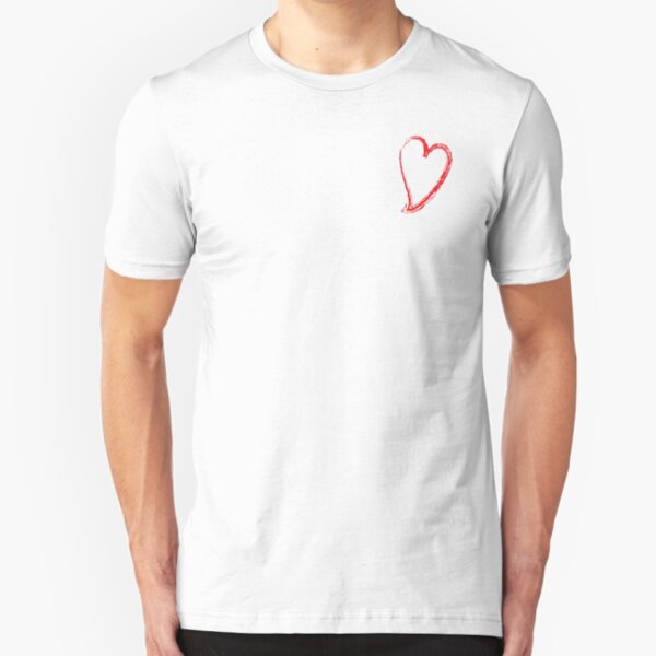 Heart Slim Fit T-Shirt