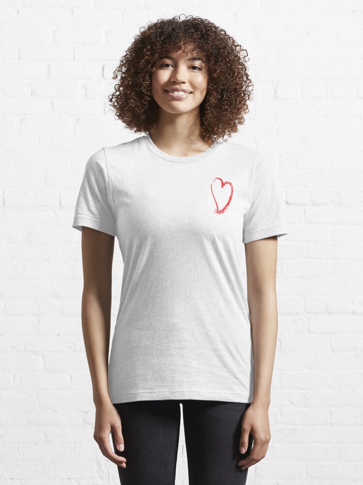Alternate view of Heart Essential T-Shirt