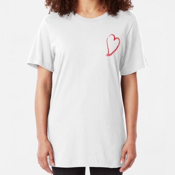 Heart Slim Fit T-Shirt
