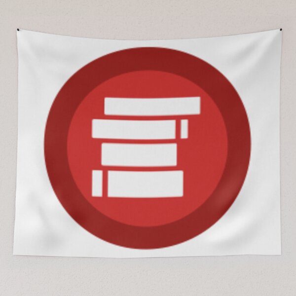 Item preview, Book Stack Red designed and sold by Aaronsb.