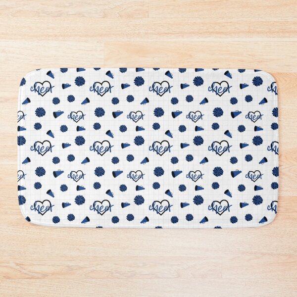 Item preview, Blue Cheer Hearts, Pom Poms, Megaphone Pattern designed and sold by Susan Says.