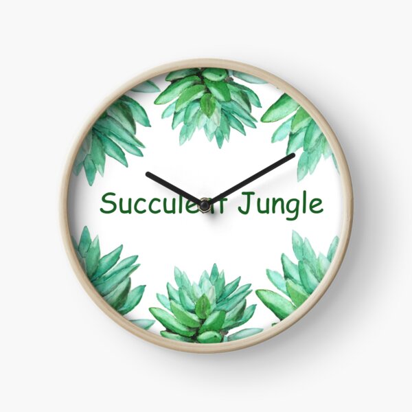 Vista previa del artículo con la obra «jungla suculenta», diseñado y vendido por ColorandColor.