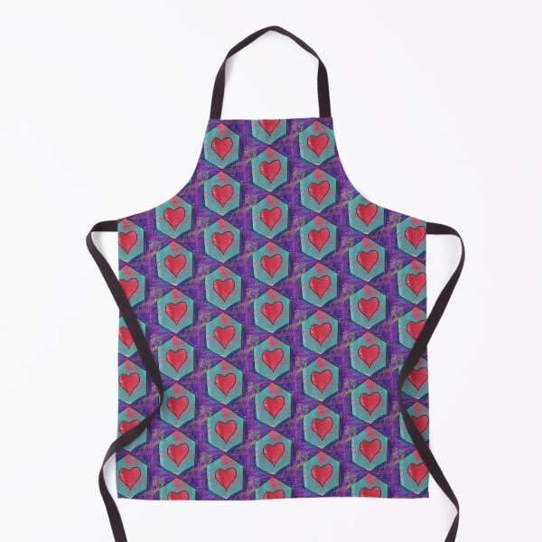 Vibrant Hearts Apron