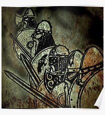 Shield wall Poster