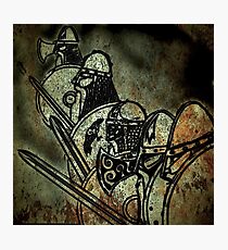 Shield wall Photographic Print