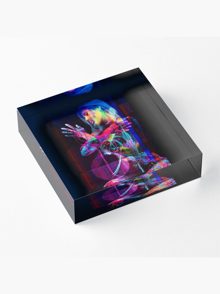 Alternate view of KALEIDOSCOPE Acrylic Block