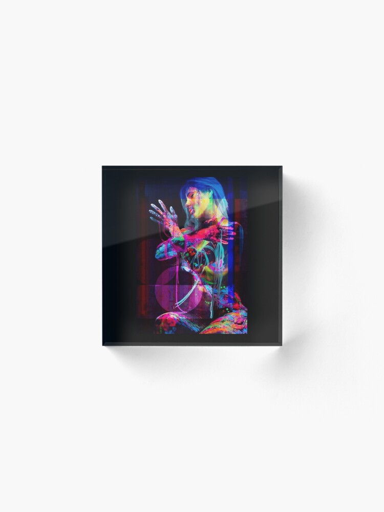 Alternate view of KALEIDOSCOPE Acrylic Block