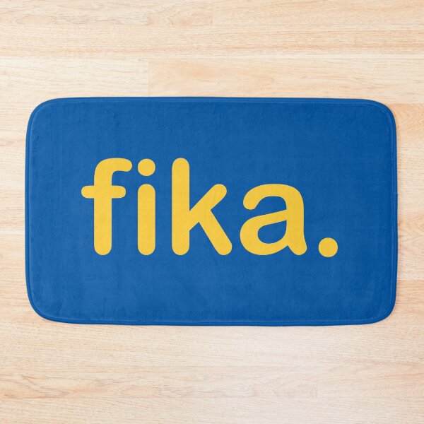 Item preview, Fika Gul & Blå designed and sold by Corduroy9.