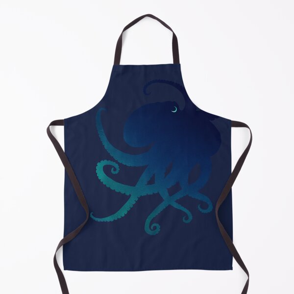 Item preview, "Indigo Mastermind" by Amber Marine ~ Octopus art, © 2016 designed and sold by Amber Marine ~ Wildlife Artist ~ © 2004-2021.