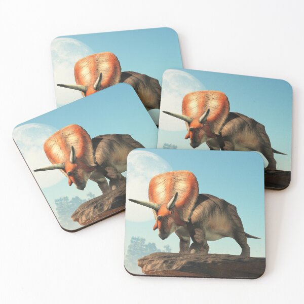 Item preview, Torosaurus on a Cliff designed and sold by Daniel Eskridge.