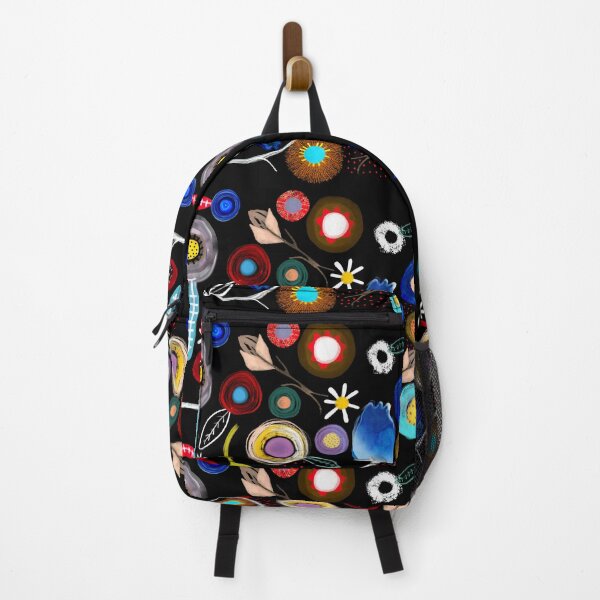 Item preview, Floral black vivid summer dreams designed and sold by rupydetequila.