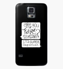 Are You Fake Texting? Case/Skin for Samsung Galaxy
