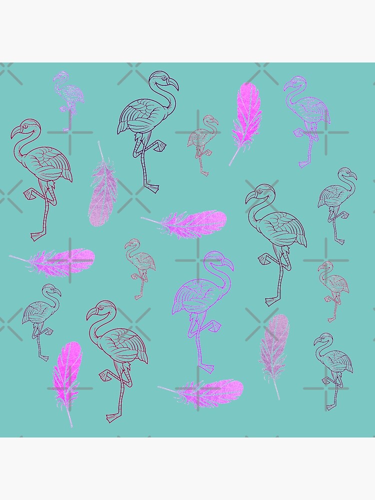 "Why are flamingos blue?" Poster for Sale by AmazingEcraft Redbubble