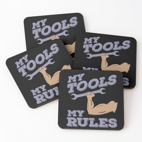 Item preview, My Tools My Rules Funny Garage Mechanic t shirt designed and sold by Dan66.
