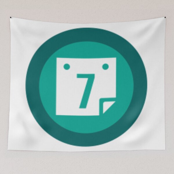 Item preview, Lucky Seven Blue designed and sold by Aaronsb.