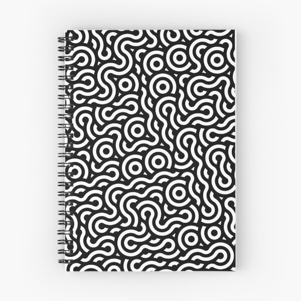 Item preview, Swirls - Monochrome designed and sold by Wizzles Emporium.