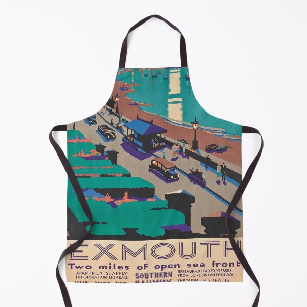 Item preview, Exmouth vintage travel poster designed and sold by stickart-marek.