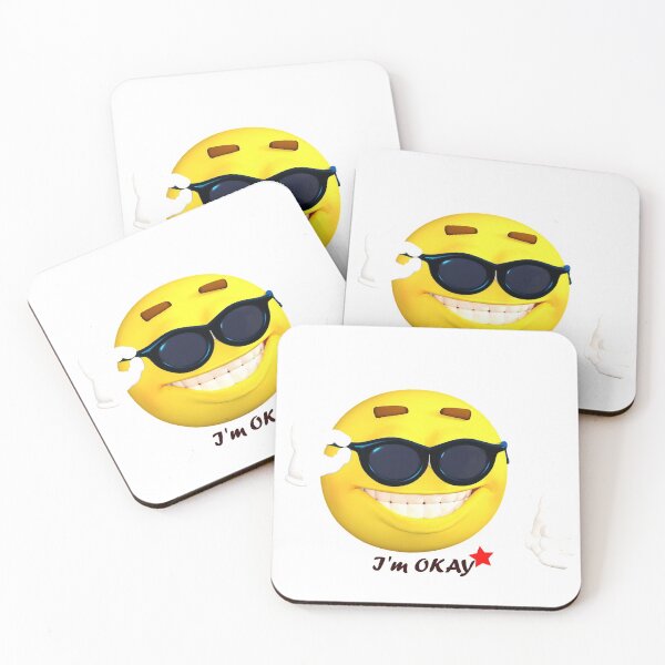 Item preview, Emojis, I'm OKAY,Happy moment designed and sold by Wis09.