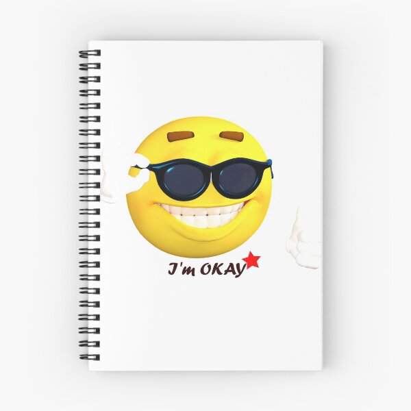 Item preview, Emojis, I'm OKAY,Happy moment designed and sold by Wis09.