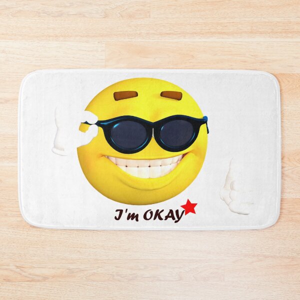 Item preview, Emojis, I'm OKAY,Happy moment designed and sold by Wis09.