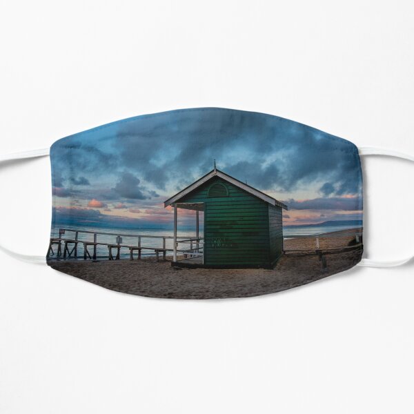 Shelley Beach, Portsea, Mornington Peninsula, Victoria, Australia Flat Mask