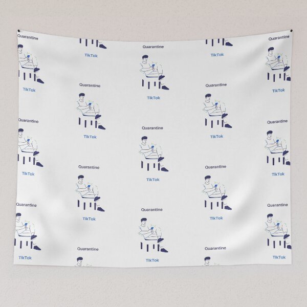 Item preview, Quarantine TikTok designed and sold by Sicktok.