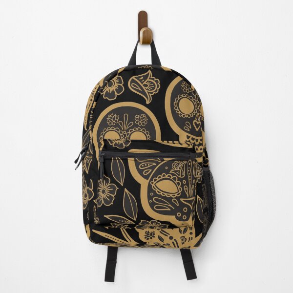 Item preview, Black and Yellow Skull Pattern designed and sold by durkstars.