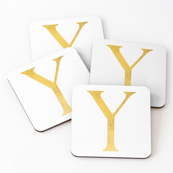 Item preview, Faux Gold Foil Modern and Minimal Alphabet - Letter Y designed and sold by capt-natalie.