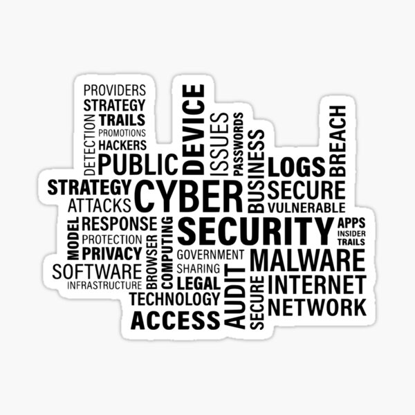 Artikel-Vorschau von Hacker Cyber Security, designt und verkauft von dadthebubblegut.
