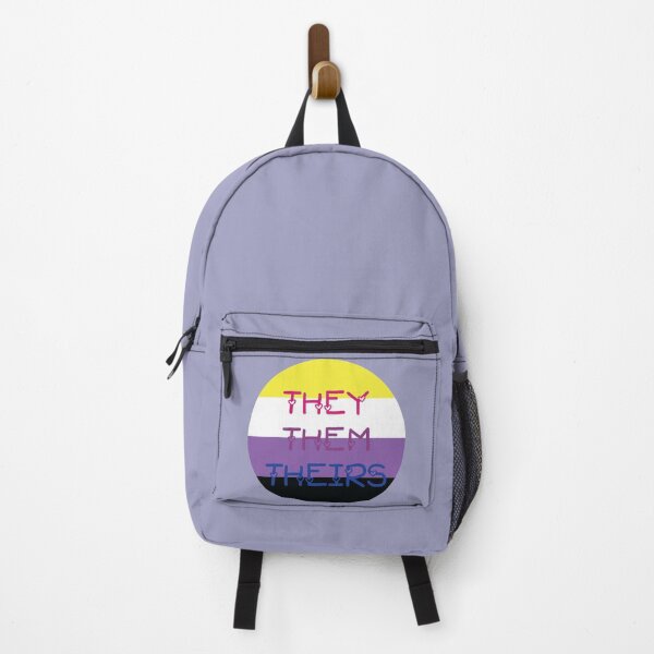 Item preview, Non-Binary Pronouns Bi Pride designed and sold by Aurora Pass.