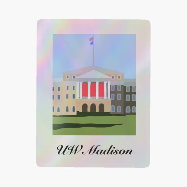 Vista previa del artículo con la obra «UW Madison», diseñado y vendido por wisco-od.
