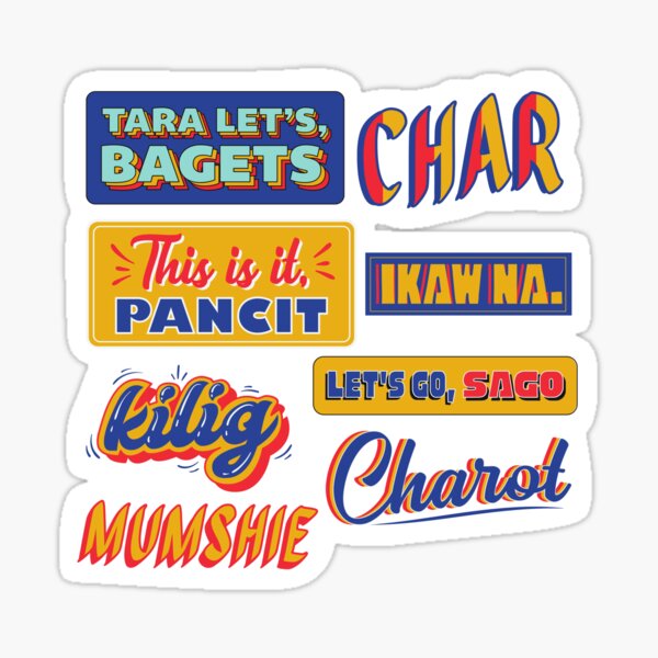 Funny Tagalog Words Sticker Packs Sticker