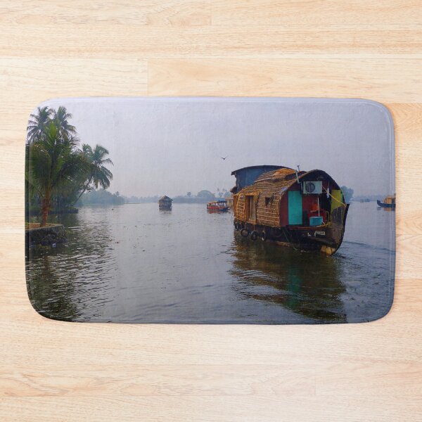 Item preview, Floating House, River, Alappuzha, Kerala, India designed and sold by worldways.