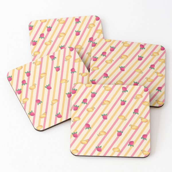 Item preview, lemons and strawberries designed and sold by Lena Fisher.