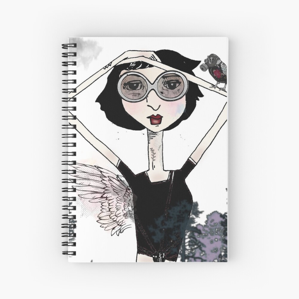 Todo Gris es Primavera Spiral Notebook