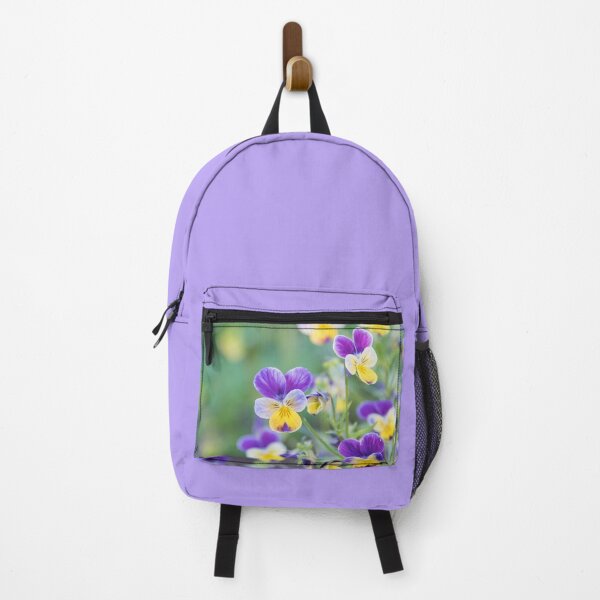Item preview, Pretty Little Purple and Yellow Pansies Springtime designed and sold by Amy Mitchell.