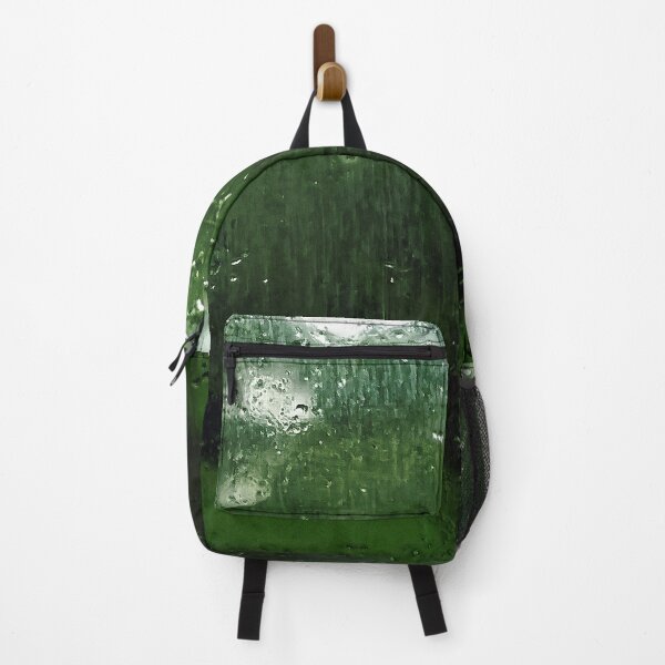 Item preview, Window Raindrops Green Trees Abstract designed and sold by worldways.